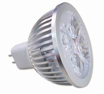 (image for) MR16 LED light bulbs, 5W LED bulbs, 4 pcs 1W LED, Warm white