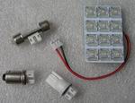 (image for) 2 watt Universal PCB LED Lamp Kit for cars, Warm white, 12V