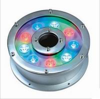 (image for) 9X1 Watt LED Pool Lights, Compatible DMX512, DC12V/24V, OEM