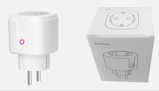 (image for) WiFi Smart European Plug Work with Alexa Google Assistant