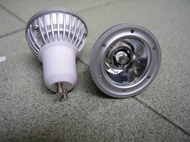 GU10, 3W high power LED light bulb, Warm white