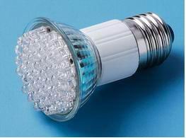 (image for) JDR, E27 Base, 20 LEDs, Warm white LED light bulb, 110V/120V - Click Image to Close
