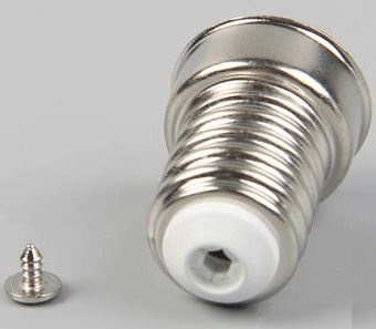 (image for) E14 solderless lamp holder, solderless caps, solderless base - Click Image to Close