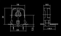 (image for) T4/T5 Energy Saving Lampholder, Plastic Lamp holder