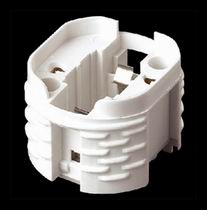 (image for) G24d-1, G24d-2, G24d-3, 2 Pin CFL Lampholder, Plastic Lampholder