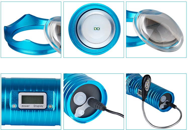 (image for) 10W White/Blue LED Light Source night fishing accessories