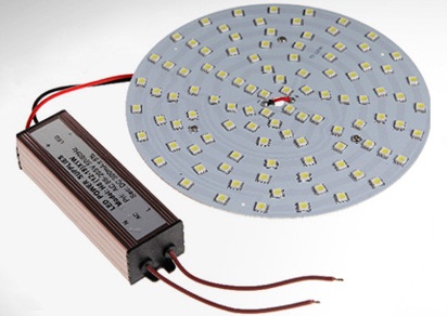 (image for) 7 Watt led panel, 5" U or ring type 20W fluorescent replacement - Click Image to Close