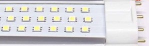 12W, 12.5" H type 2G11 led house lights, 30 watt CFL replacement - Click Image to Close