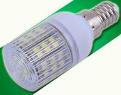 (image for) E14, 3W dimmable LED, 31mm w/cover led bulbs, warm white - Click Image to Close