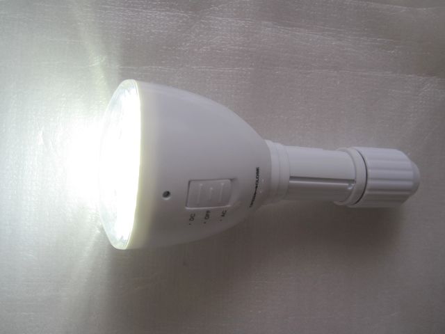 (image for) LED Light bulbs/Emergency Lamps/Flash Lights 3 in 1, Warm white - Click Image to Close