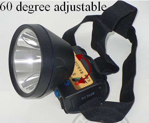 (image for) 5W LED headlamp 9~12 hour lighting, up to 300M distance