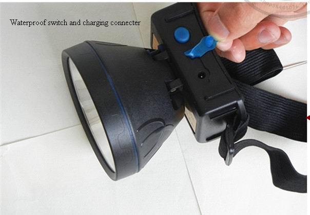(image for) 5W LED headlamp 9~12 hour lighting, up to 300M distance