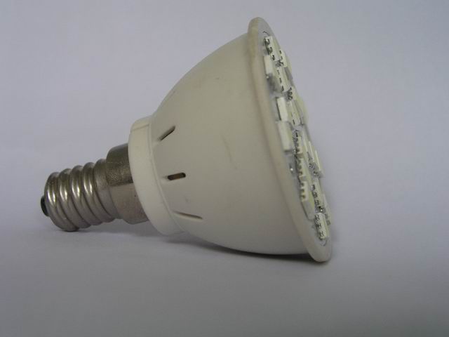 (image for) E14, 2.5W dimmable LED Replacement Bulbs, 18pcs 5050 SMD LED - Click Image to Close