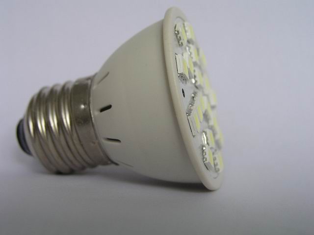 (image for) E27, 2.5W dimmable LED Replacement Bulbs, 18pcs 5050 SMD LED - Click Image to Close