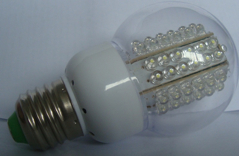 (image for) E27, 5W LED house lights, using 78 led, Cool white, AC110V - Click Image to Close