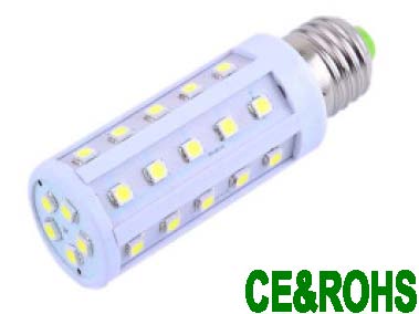 (image for) E27, Corn Shape, 6.5W LED bulb w/35 pcs 5050 SMD LEDs - Click Image to Close