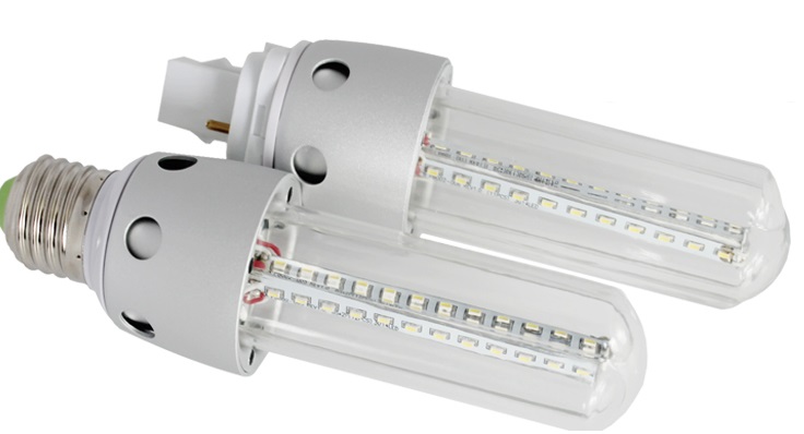 (image for) 8W with 42 pcs 2835 SMD, 6" CFL LED bulb, different base, OEM - Click Image to Close