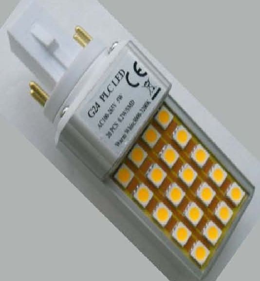 (image for) 5W led house lights, 4" CFL LED bulbs, different base, OEM - Click Image to Close