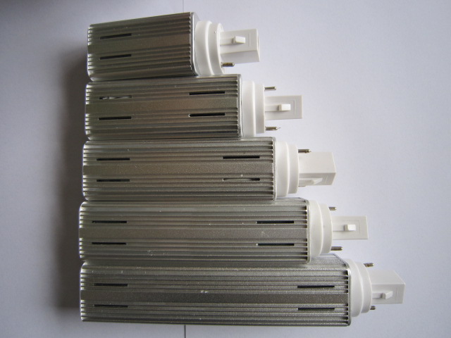 (image for) 277 volt 11W LED bulbs as CFL replacement E27, G23.GX23, G24 LED