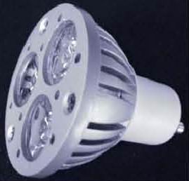 (image for) GU10, 3x1W =3W high power LED Spotlights, OEM order - Click Image to Close