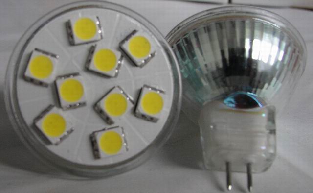 (image for) MR11 led light bulb 1.8W Warm white MR11 LED 12V, MR 11 LED 24V - Click Image to Close