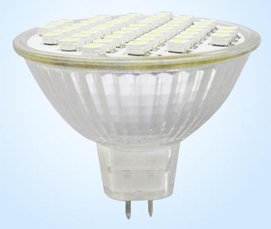 (image for) MR16, 3W led light bulb replacement, Warm White, 10~30V - Click Image to Close