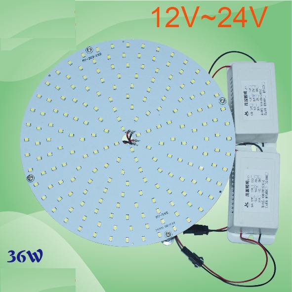 (image for) 12V/24v,36W led, 8" U or ring type 100W fluorescent replacement - Click Image to Close