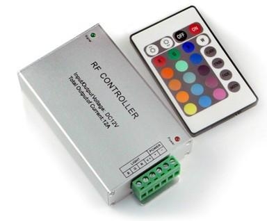 (image for) RGB color LED light strips infrared remote controller - Click Image to Close