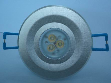 (image for) 8 Watt LED downlight, Cree LED W/ Aluminum Fixture, W/ GU10 base - Click Image to Close