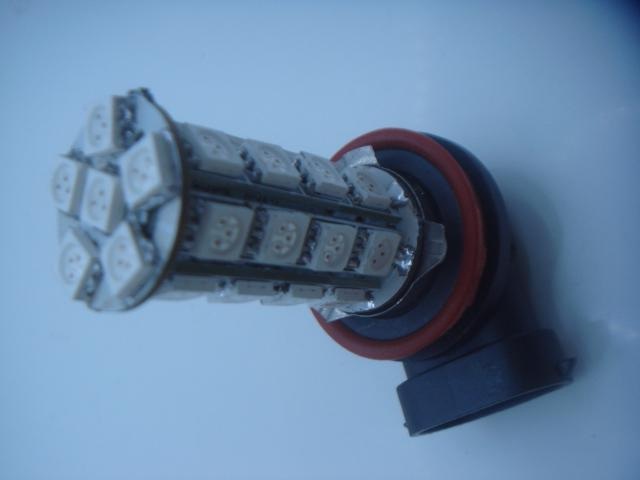 (image for) 4 Watt LED fog lights,30 pcs 5050 SMD, 12V, Any color and base - Click Image to Close