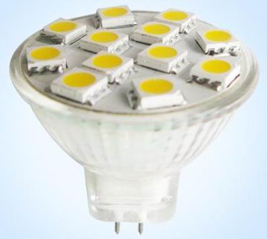 (image for) MR11 LED house light 2.4W Cool white MR11 LED 12V, MR 11 LED 24V - Click Image to Close