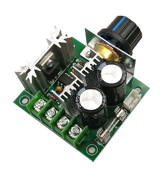 (image for) 10A IGBT PWM Mini LED Dimmer motor Speed Control Switch governor - Click Image to Close