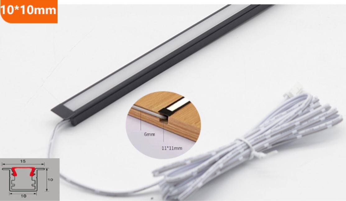 (image for) LED Wardrobe integrated lights KIT wardrobe lighting solutions application for Cabinet, Shoe Cabinet, Porch, Mirror Cabinet, Desk, Wardrobe, Wine Cabinet