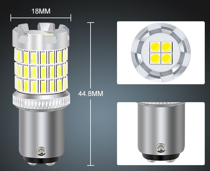 (image for) 1157 3157 7443 braking light Dual filament 24v 12V car led bulb - Click Image to Close