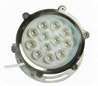 (image for) LED underwater light, DC 24V, Use 12 pcs 1 W LED, common RGB