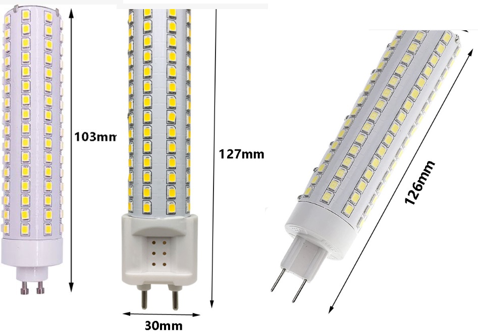 (image for) 15W GU6.5 LED bulb G8.5 LED Lamp G12 base led bulb, G12 LED Osram Metal Halide Replacement or GE CMH-TF or HCI-TF lamp, Or Philips PGJ5 lamp replacement