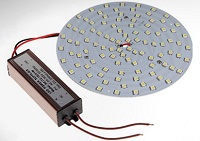 (image for) 7 Watt led panel, 5" U or ring type 20W fluorescent replacement