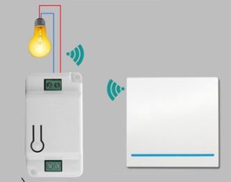 (image for) Tuya Smart Switch Remote Push Button RF Wireless Relay receiver