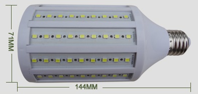 (image for) 22 Watt LED bulbs, DC12V~80V, E14, E27, B22 Base - Click Image to Close