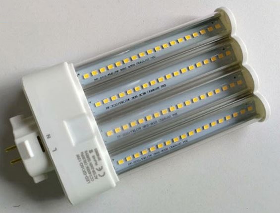 (image for) 277V 22W 2G10 led bulb GX10q 4 pin led bulb replace 2G10 45W CFL