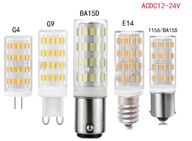 (image for) 3.5W 12V~24V SCR dimmable BA15d 1156 G4 G9 E14 LED Bulb - Click Image to Close