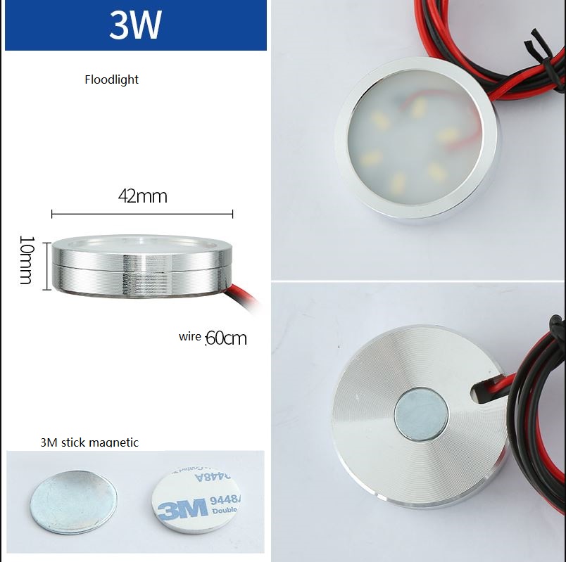 3W magnetic led floodlight for mechanical equipment working area
