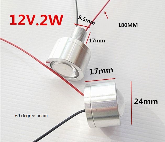 (image for) 2W Instrument Panel Light for mechanical equipment working area