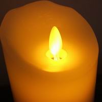 3" realistic flame effect LED candle, 4", 5", 6", 8" High
