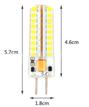 5W G4 LED Bulb G6.35 LED bulb 12V dimmable led bulb