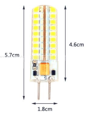 (image for) 5W G4 LED Bulb G6.35 LED bulb 12V dimmable led bulb - Click Image to Close