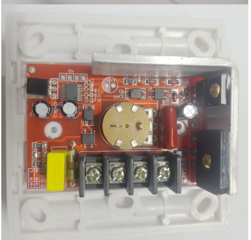 (image for) MOSFET dimmer reverse phase dimmer wall switch with IR remoter, 800W/AC 220V, 400W/AC 110V, PWM dimming, load regulation rate 0-100%, 512 scale levels