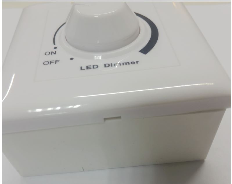 (image for) MOSFET dimmer reverse phase dimmer wall switch with IR remoter, 800W/AC 220V, 400W/AC 110V, PWM dimming, load regulation rate 0-100%, 512 scale levels