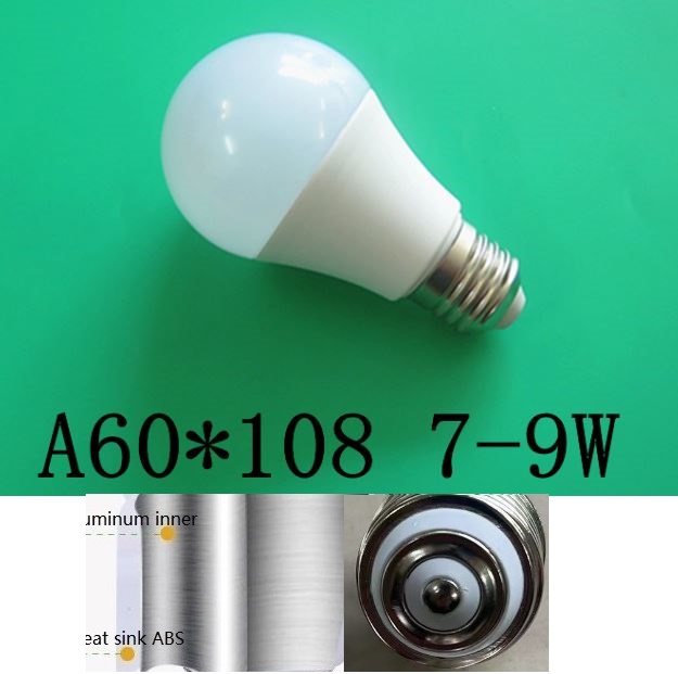 (image for) E26 3-way 2-circuit two filaments A19 LED bulb 8W 3 way led bulb for 3-way 2-circuit switch Socket Interior. 12V 24V 36V 48V AC100-277V - Click Image to Close
