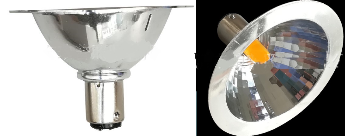 AR70 BA15d 3W led bulb replacement for halogen lamps AC/DC 12V